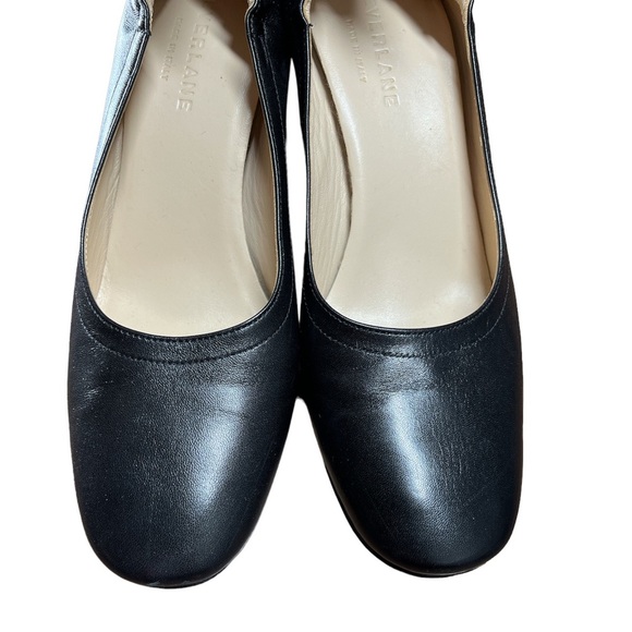 Everlane The Day Heel in Black Leather size 7 - Picture 6 of 10